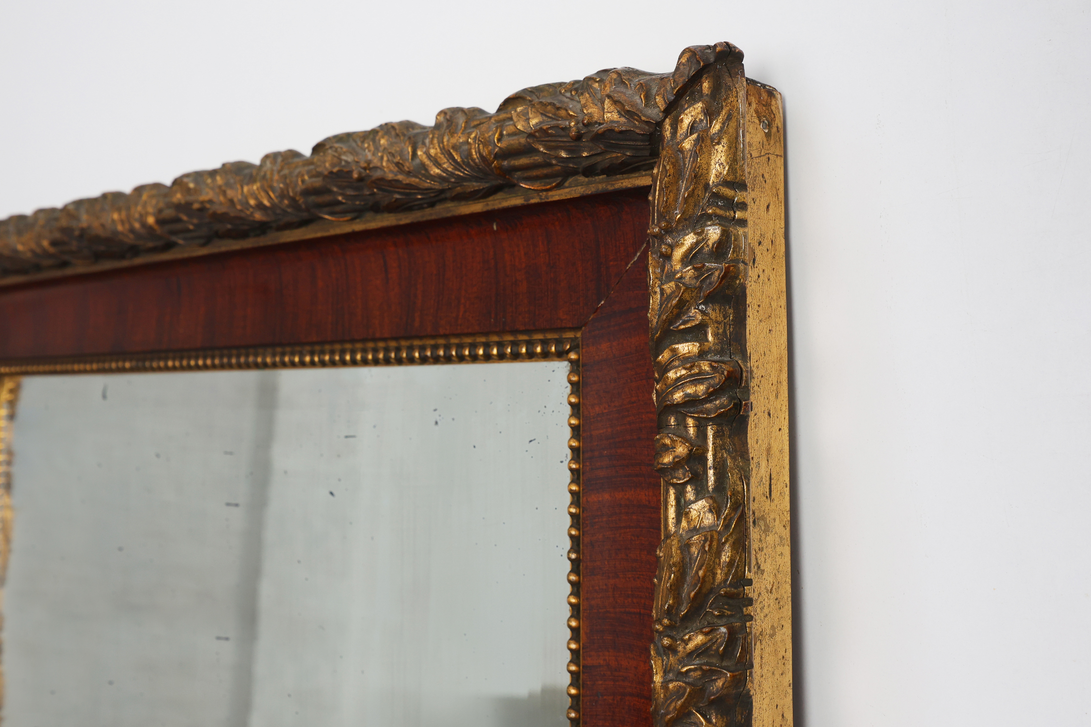 French classical mirror with gilded details, ca. 1900thumbnail